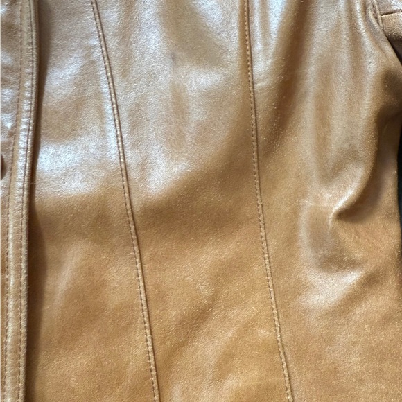 Wilson Women's Brown Leather Jacket - Picture 5 of 5